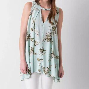 Free People | Tree Swing Tank Top in Mint Green